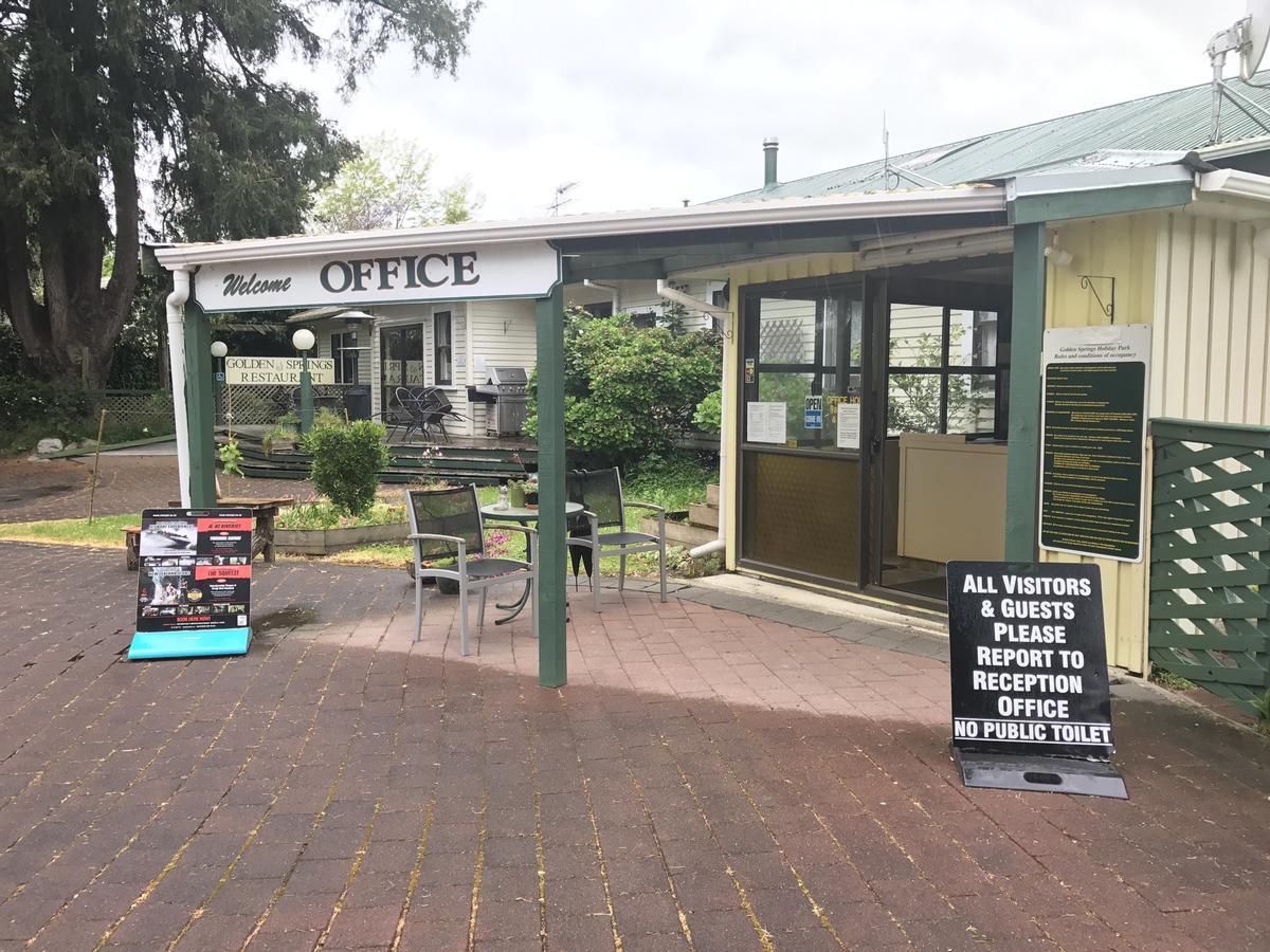 Golden Springs Motel, Holiday Park ロトルア エクステリア 写真